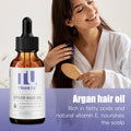 Tunmate huile de cheveux d'argan marocain