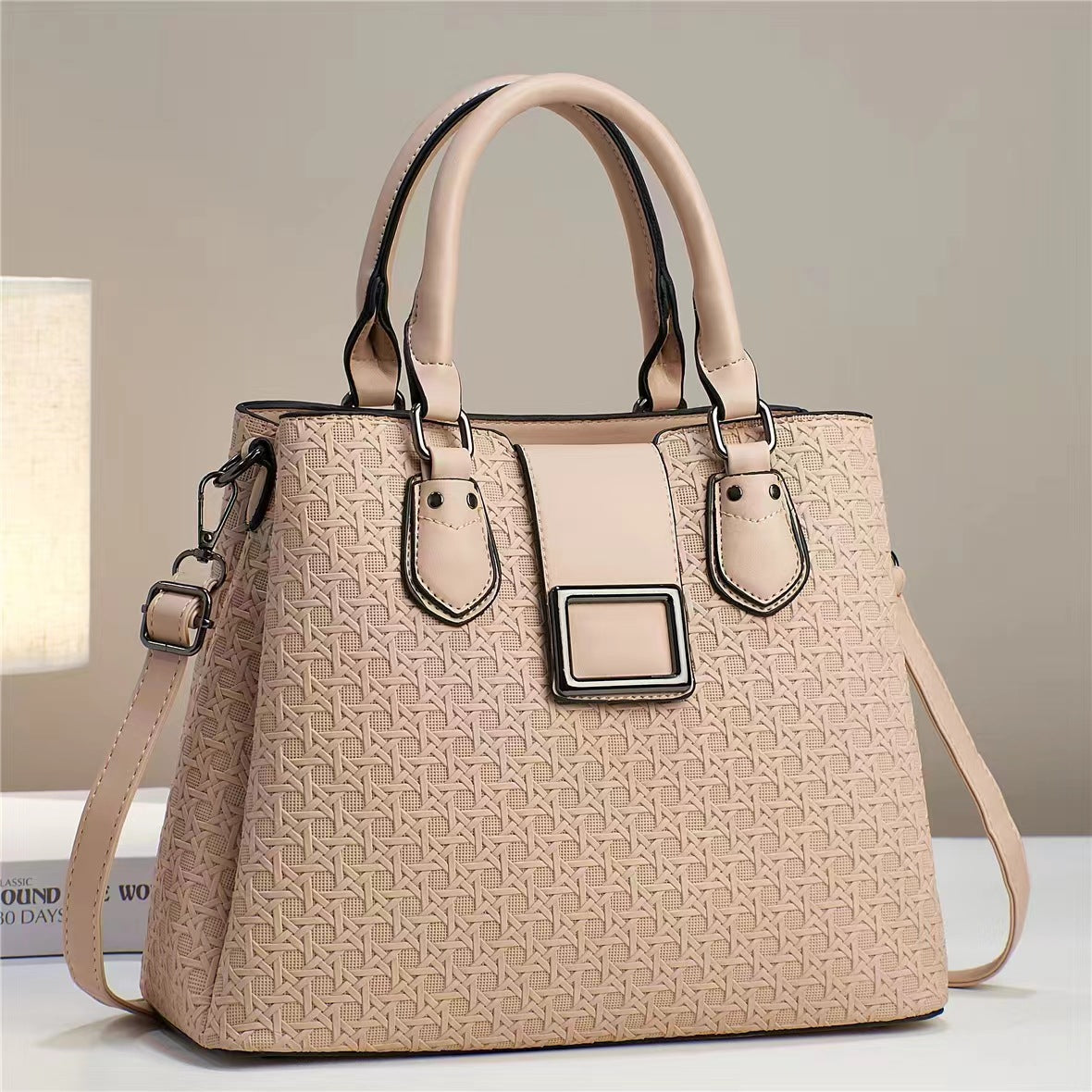 Sac à main embossé Fashionable et polyvalent Elégant Sac à épaule ou Crossbody