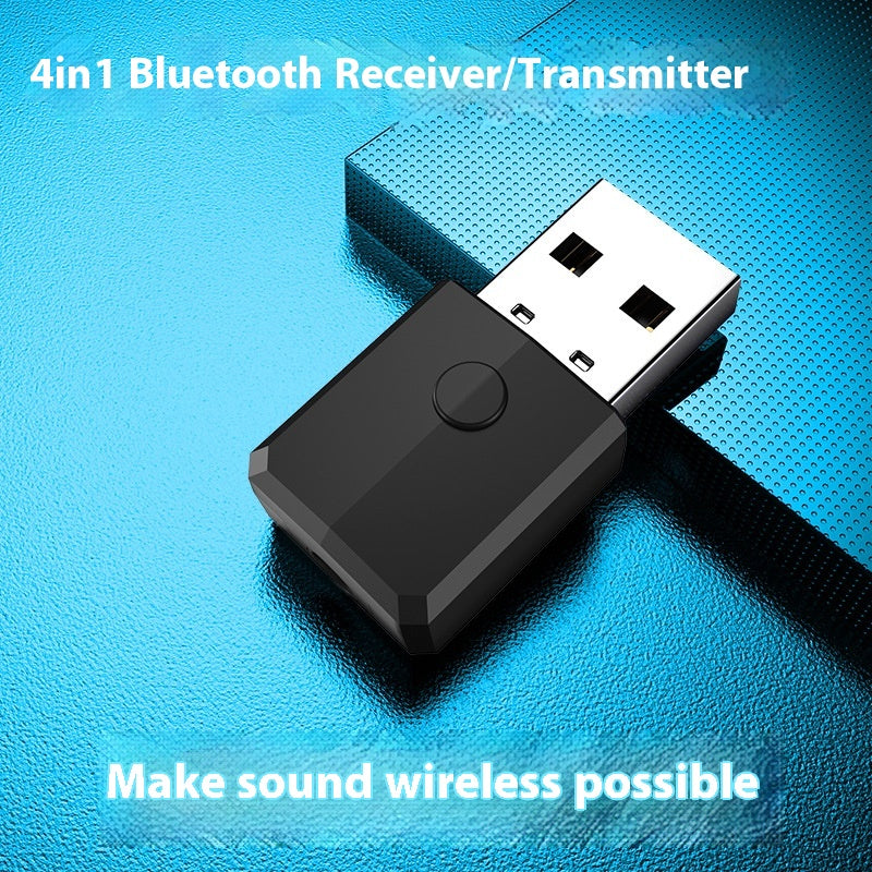 Récepteur d'émetteur Bluetooth USB Quatre en un