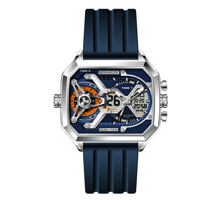 Montre électronique multi-fonctionnelle de sport léger et étanche