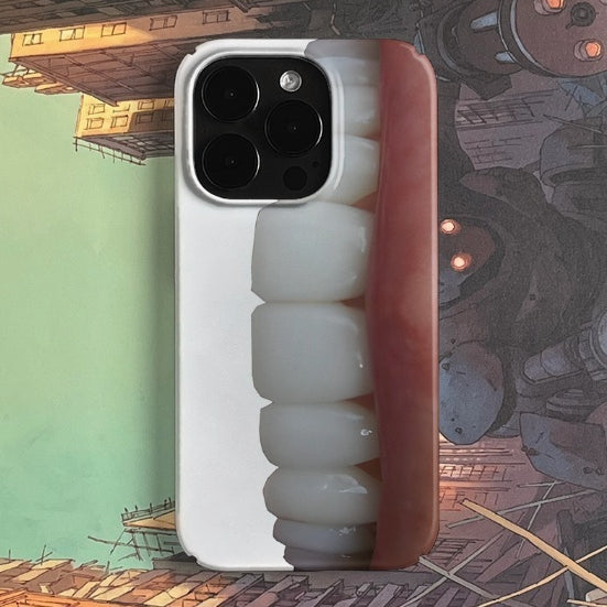 Dent Art Créatif Trend Case Téléphone