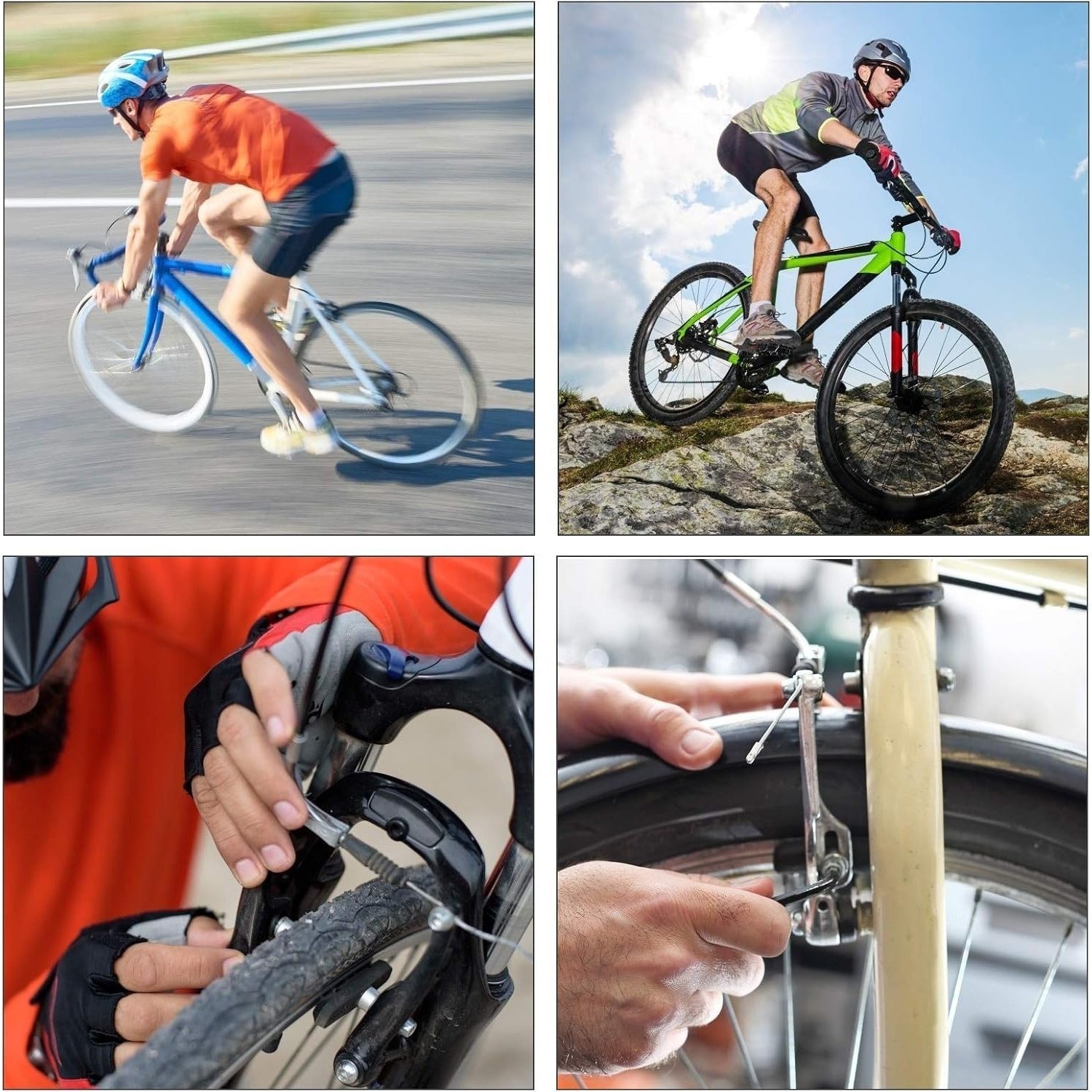 Ensemble de câbles de frein à vélo: Câble Bowden