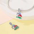 Bracelet pendentif caméléon irisé noctilucent bricolage Accessoire