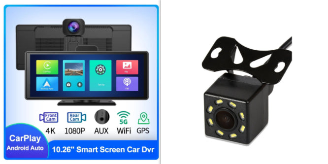 Smart Screen Front and Back Dual Recording 1080P Streaming Media Mobile Phone Projection C