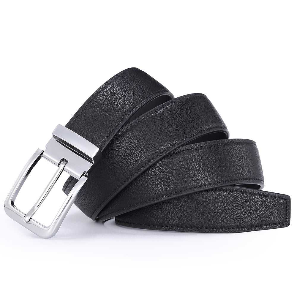 Personnalité homme Trendy Belt Alloy Pin Buckle