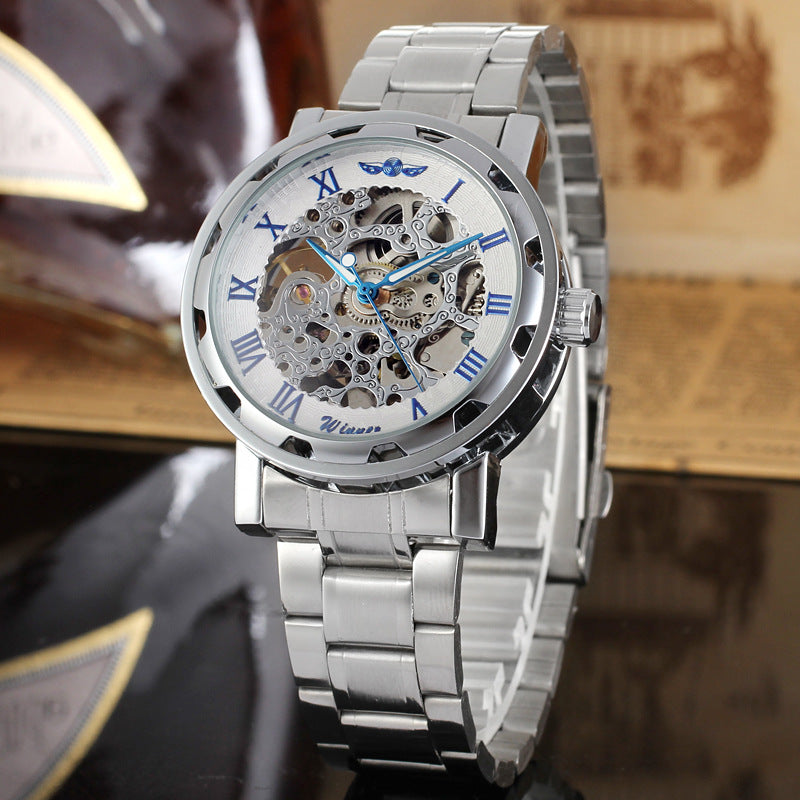 Montre mécanique manuelle pour hommes