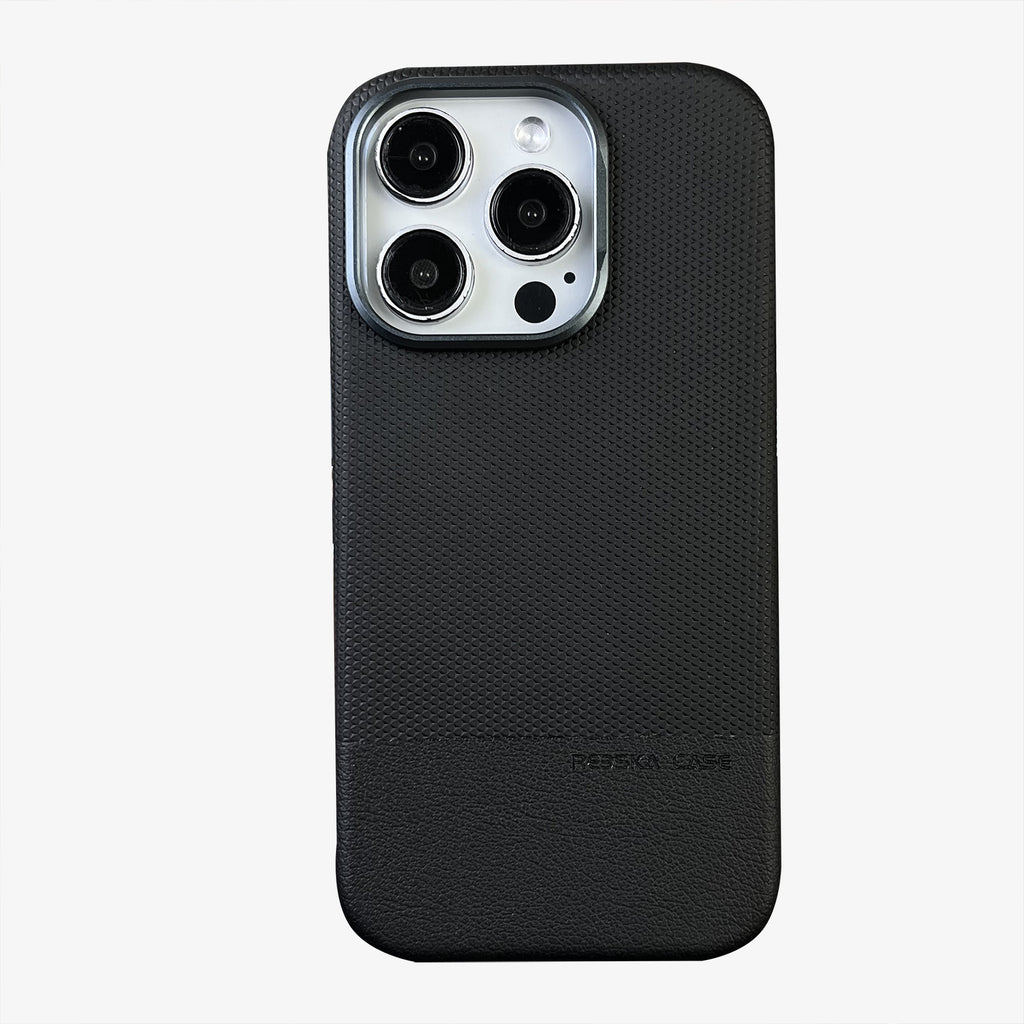 Case de téléphone Dragon échelle Texture pointure en cuir magnétique tout inclus résistant à la chute
