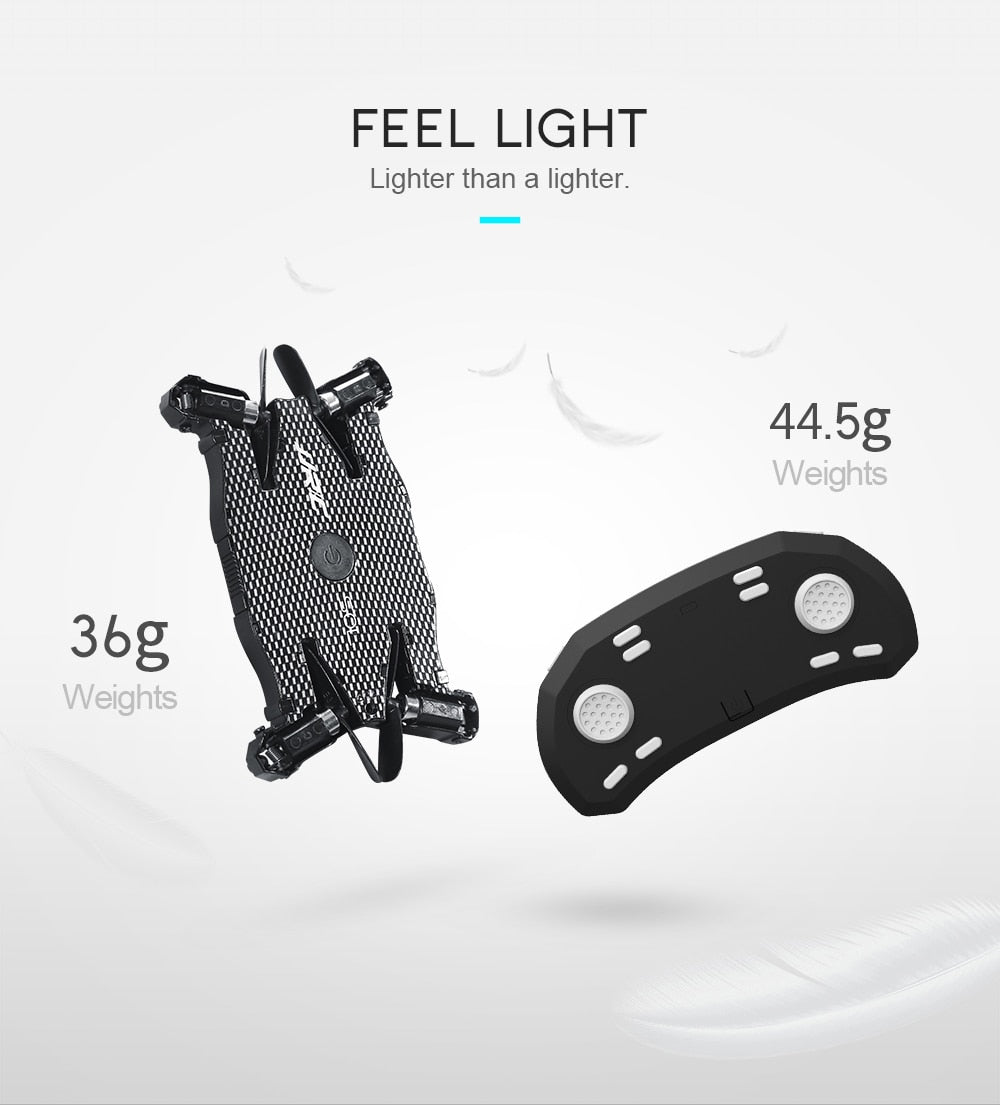 JJRC JJR / C H49 SOL Ultrafine Wifi FPV Selfie Drone 720P caméra automatique pliant bras Mai