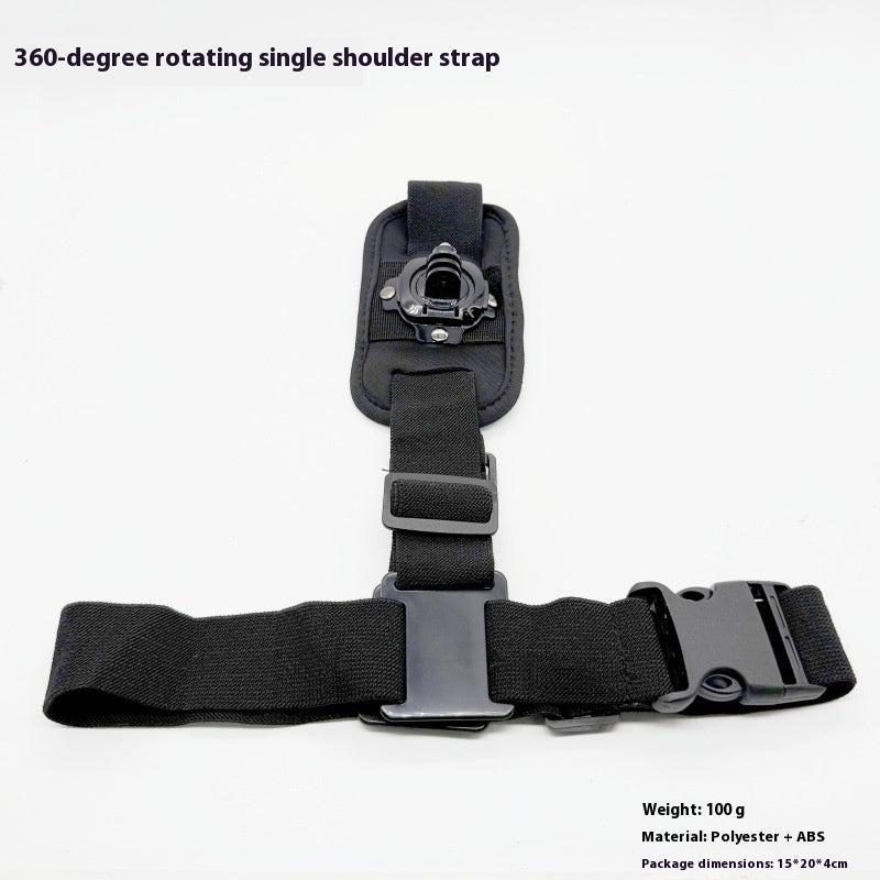 Bracelet de support de caméra fixe ceinture d'épaule de caméra de sport