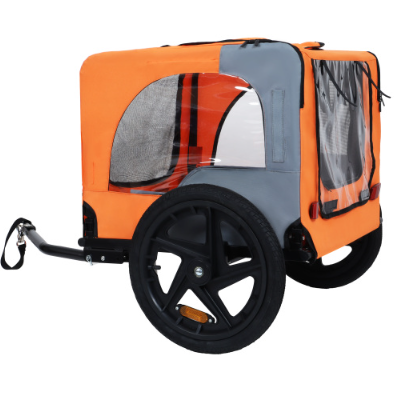 Remorque de vélo pour animaux de compagnie robuste Utdoor avec tout terrain de 16 pouces Roues & universelles