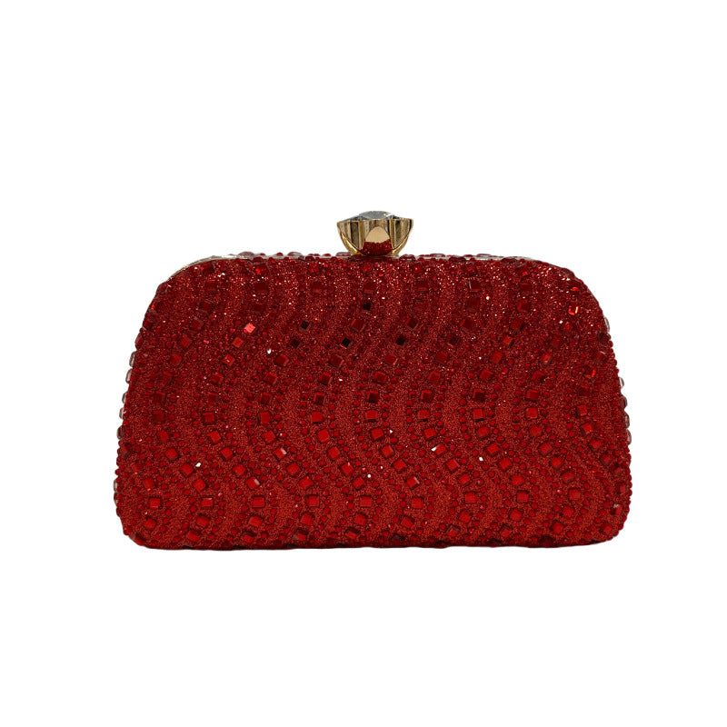 Sac de soirée en Strass Sparkling double face orné de diamants