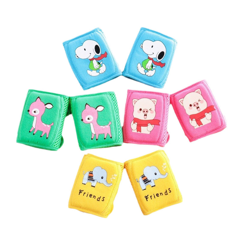 Été mince bébé enfant Crawling Knee Pads