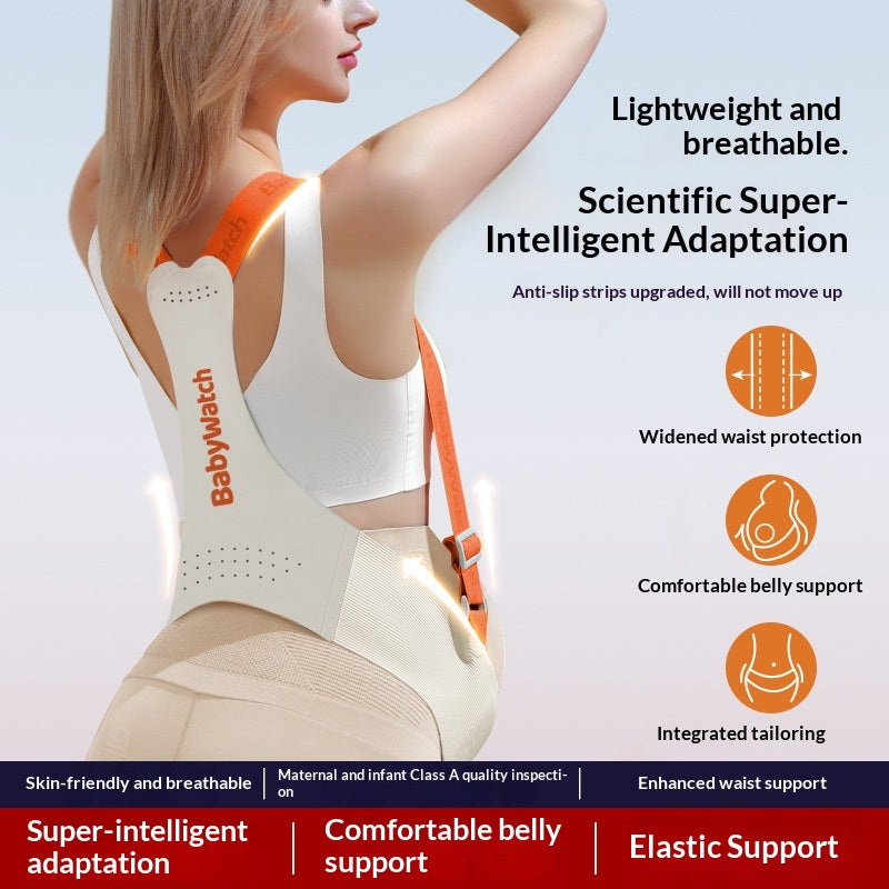 Ceinture de soutien Belly Nano-niveau Un soutien discret spécifique à la grossesse