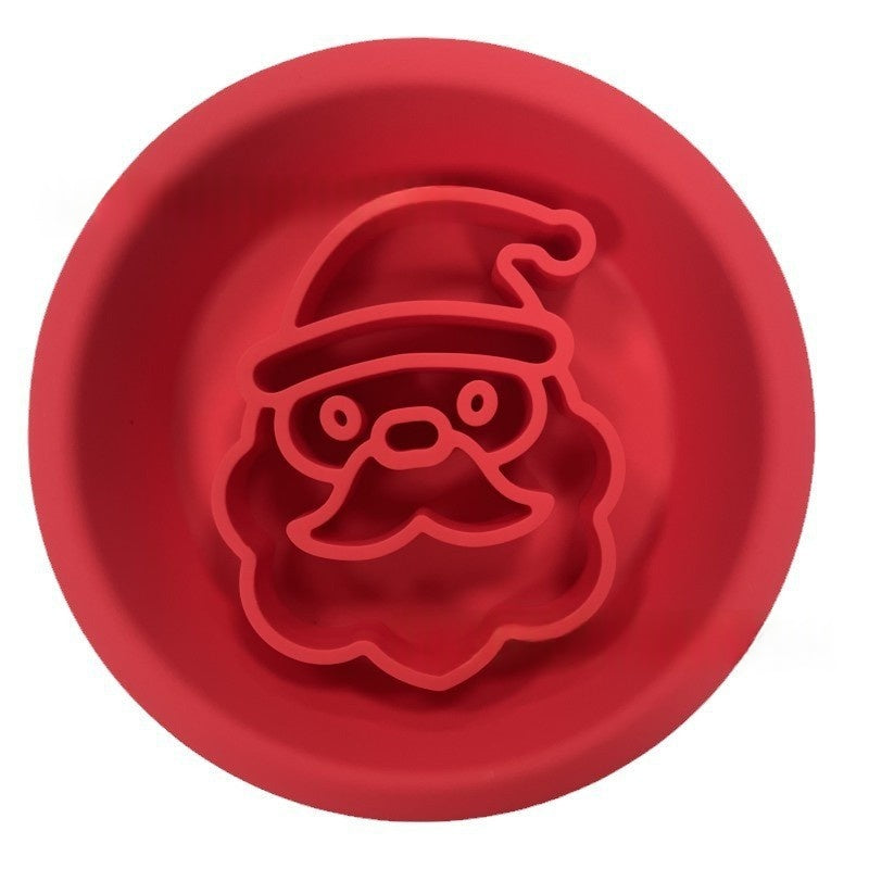 Bol à alimentation lente Silicone Pet Supplies pour chats et chiens