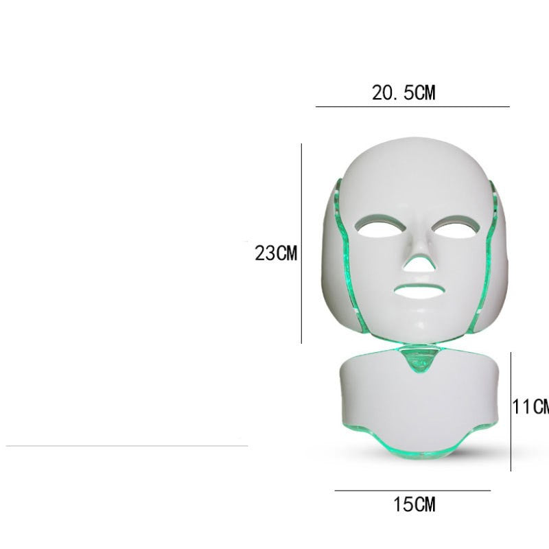 Led Color Light Masque de beauté Instrument 7 Couleurs