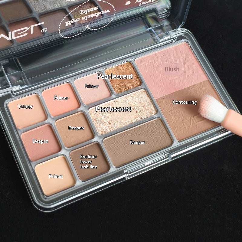 Love at First Sight All-in-One Powder Palette 12 nuances pour chaque jour AutomneHiver maquillage