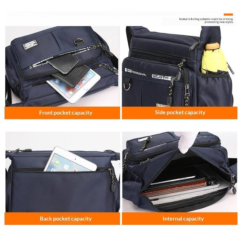 Men's Crossbody Bag Business Shoulder Bag