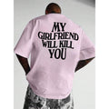 T-shirt en coton taille européenne pour hommes