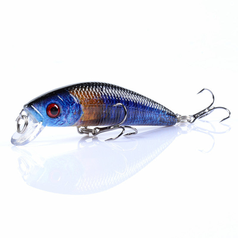 Micro-objet 4.5CM Lent bruit en plastique faux bait basse et mandarin poisson dur
