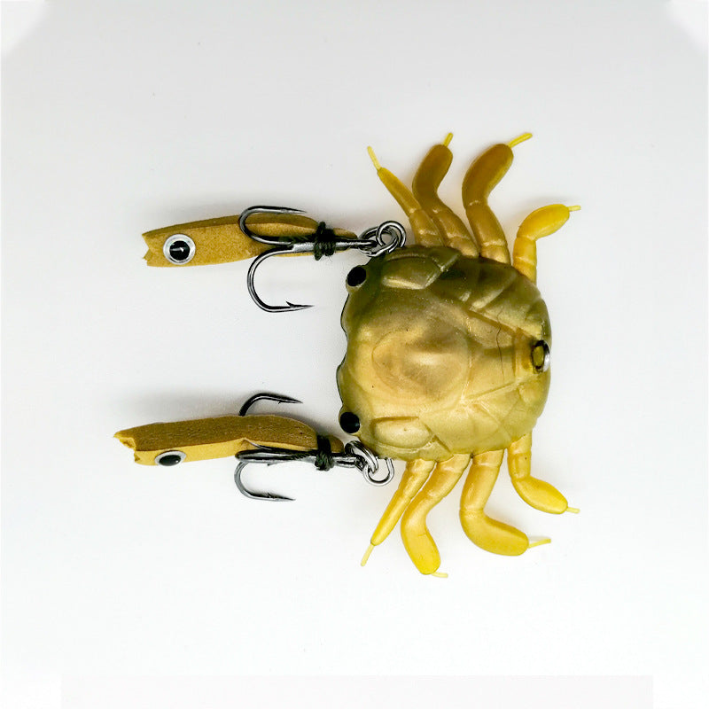 Crabe Lure Submersible Long S Paquet Lead Trois Crochets Lure Bait