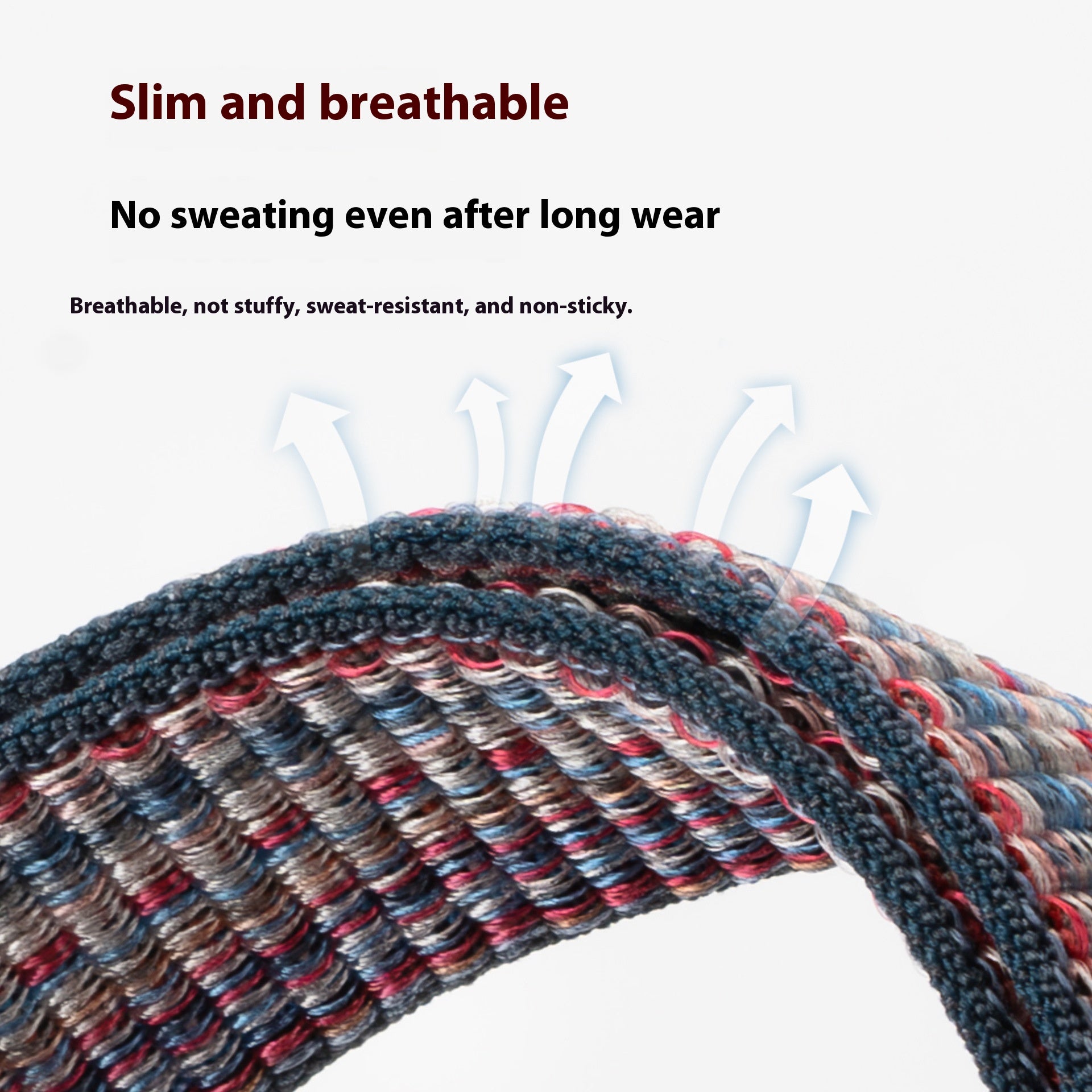 Bracelet Bracelet bracelet boucle en nylon Ceinture tricotée