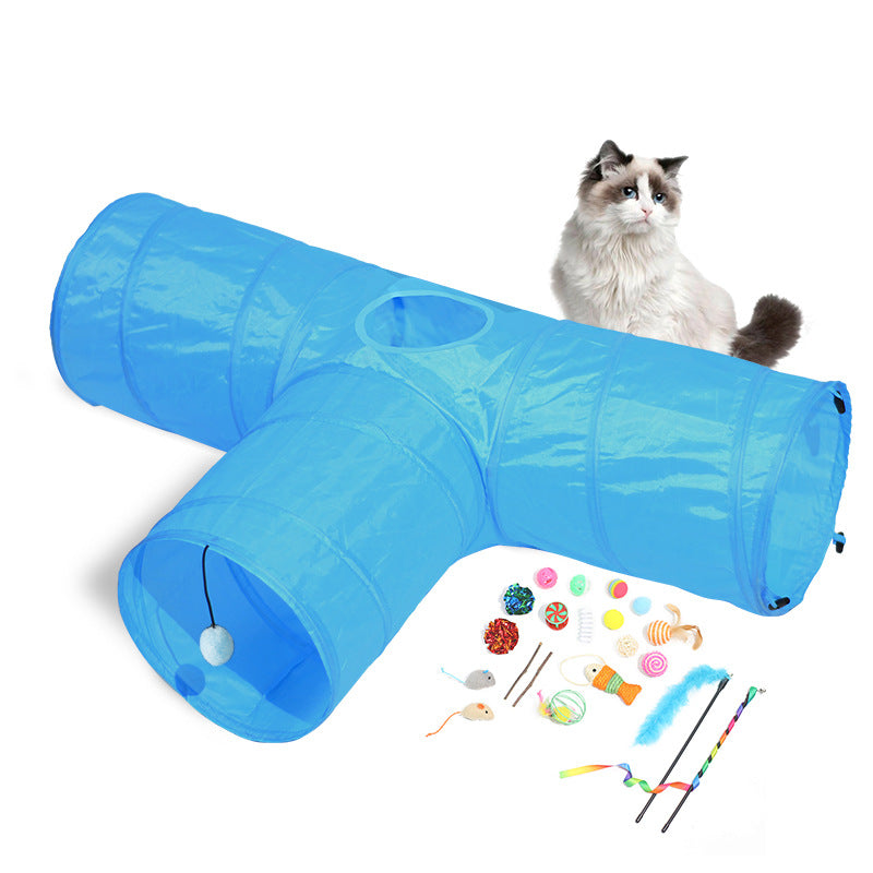 Tunnel de chat Jouets de chat pour animaux pliables