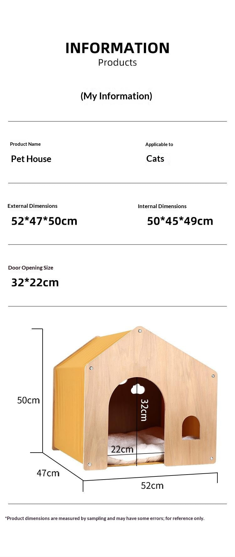 Meubles pour animaux en bois massif éco-friendly