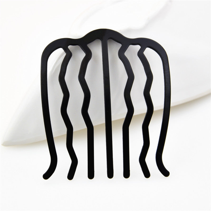 Épingle à cheveux en forme de U sept dents-1 pièce