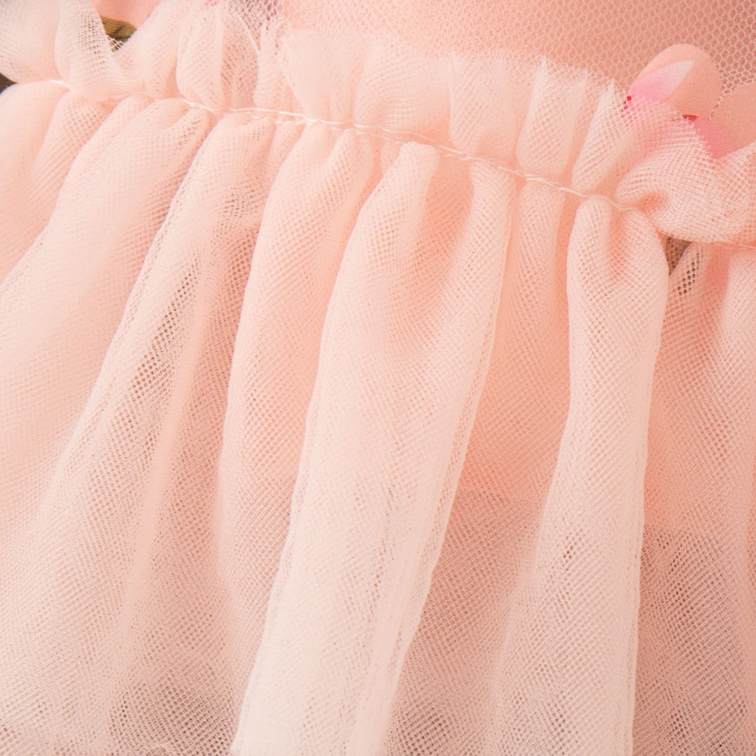 Robe de petite fille sans ceinture Robe de style princesse