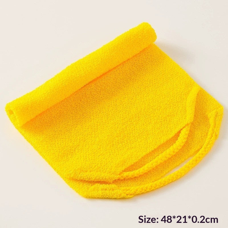 Serviette de bain avec cordon de traction