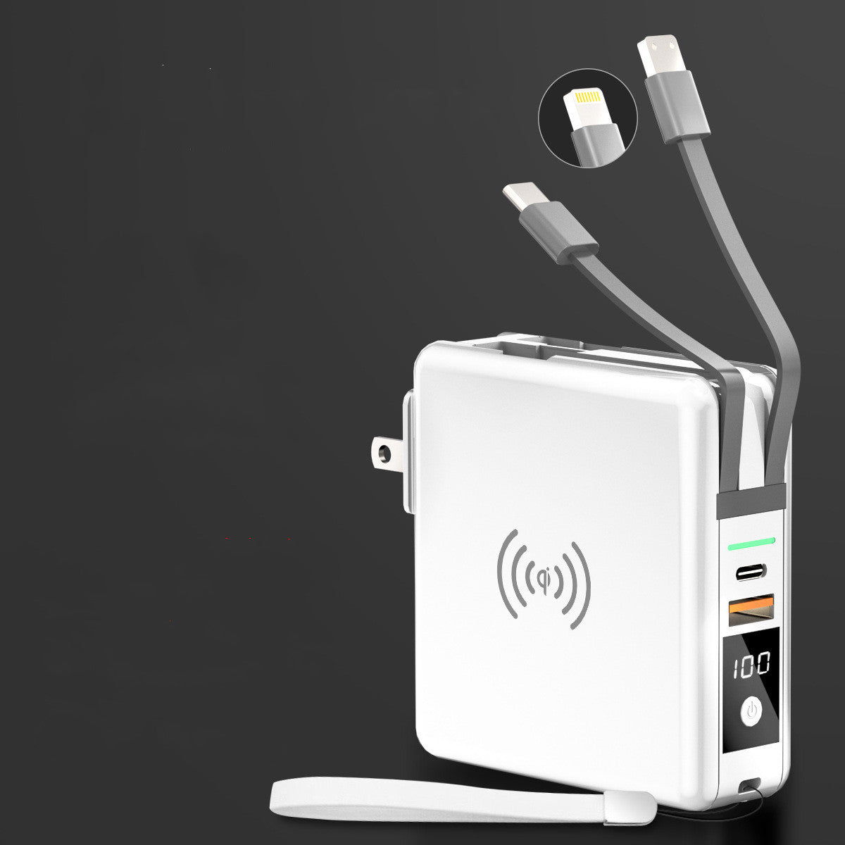 Super QI sans fil charge Trésor PD20W Banque de puissance rapide