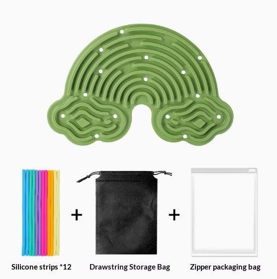Silicone Space Cube Compression Board Educational Toy