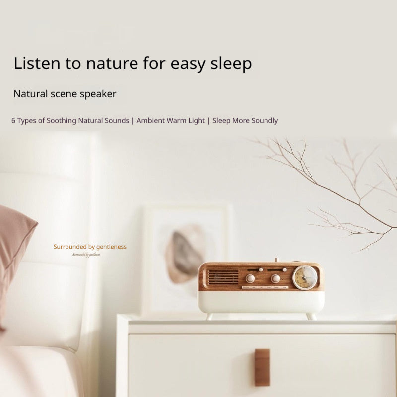 Haut-parleur d'alarme portable rétro Ambiance Light