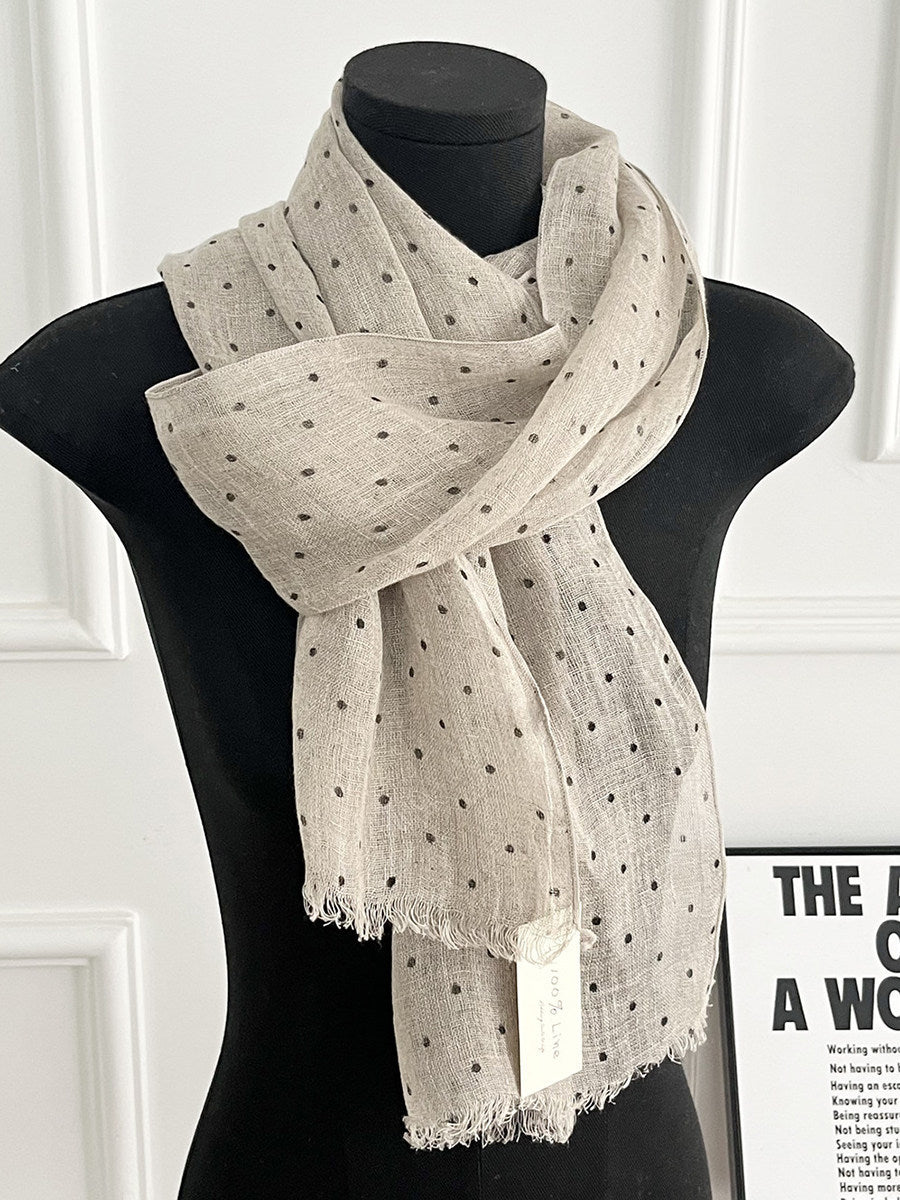 Women's Long Striped Scarf Shawl