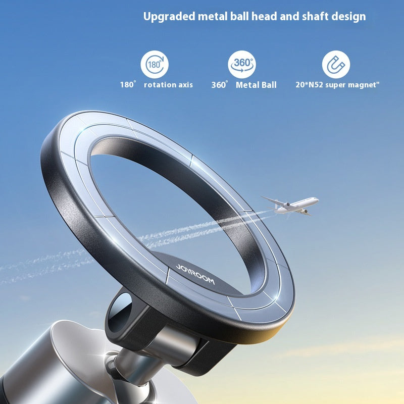 Multi-functional aluminum alloy rotary folding small portable magnetic travel mobile Pho
