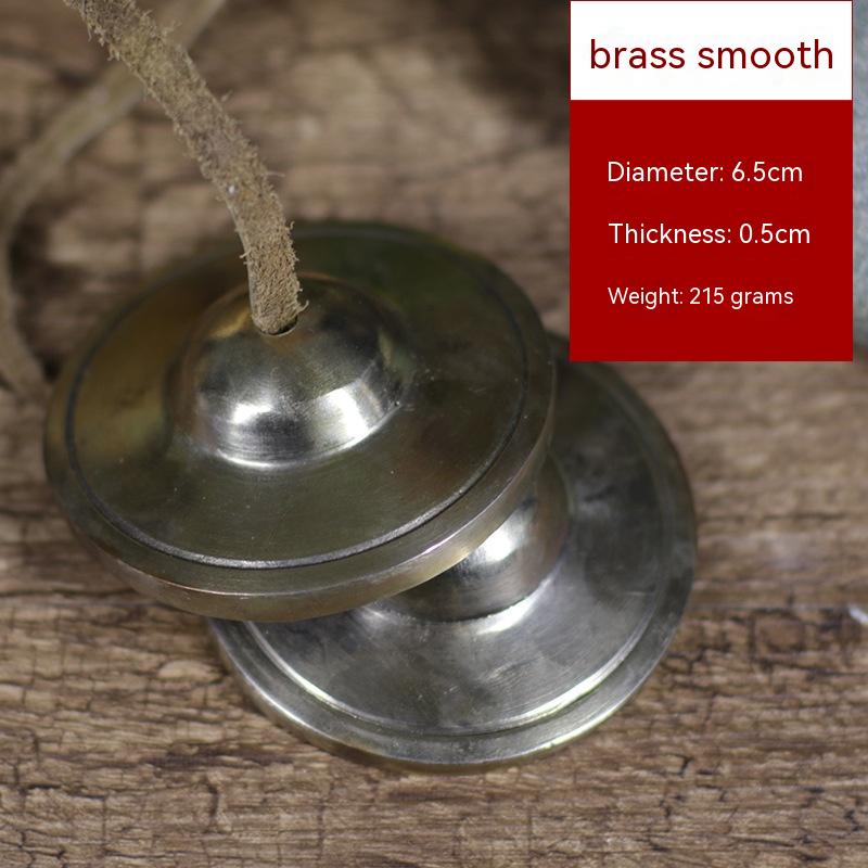 Népal Instrument de percussion Clip en cuivre pur tibétain Bell Clip à la main Bell Cymbales