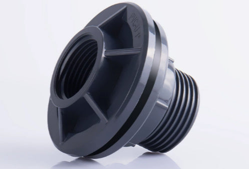 Connecteur du réservoir d'eau-6 points 3/4-dark gris-PVC-1 pièce