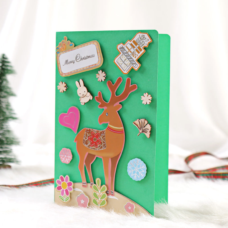 Bricolage Carte de voeux Noël Creative Handmade Mignon