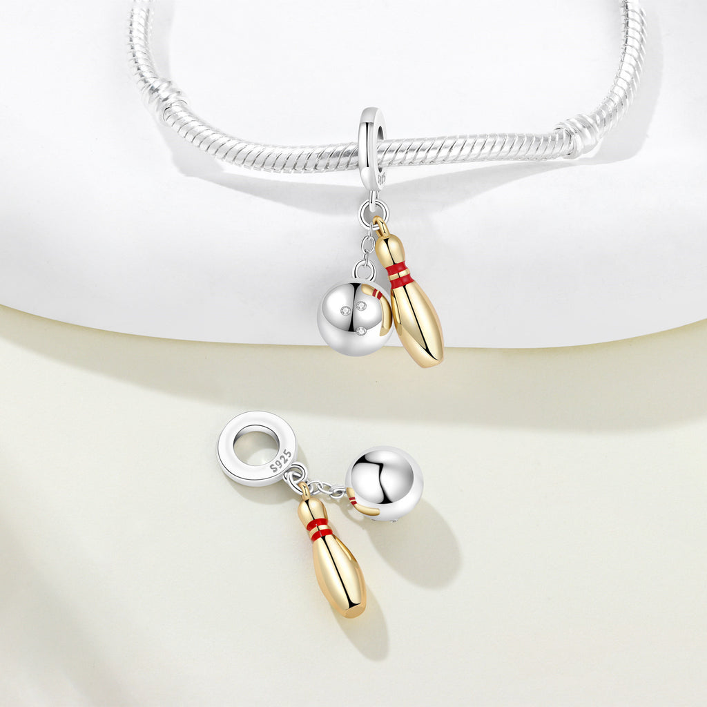 Bracelet pendentif bricolage Accessoires dans un style sportif de volleyball et de soccer
