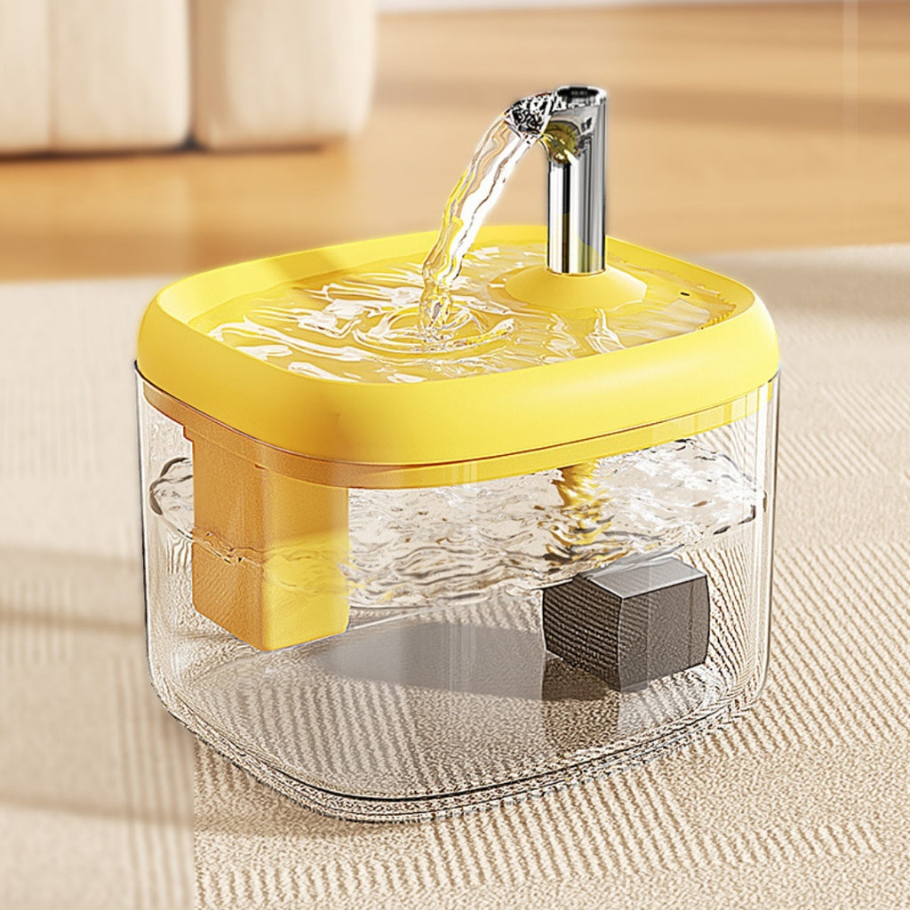Fontaine d'eau de circulation automatique pour les chats