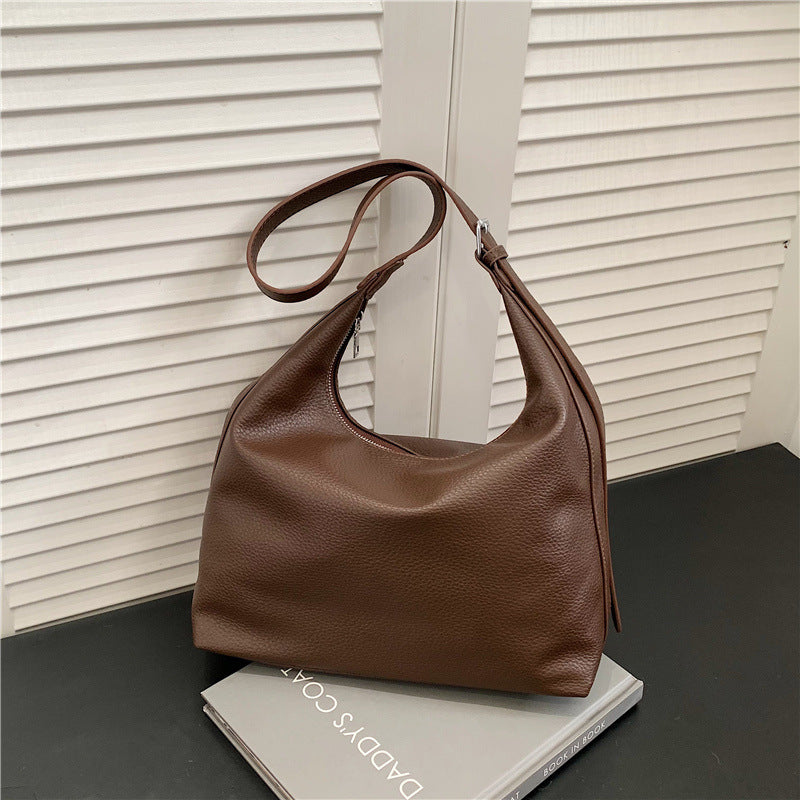 Cuir synthétique simple pour femmes Commuter Sous-bras sac de corps