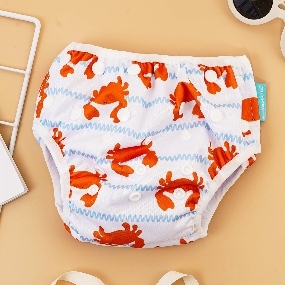 Pantalons de bain respirant en mesh bébé