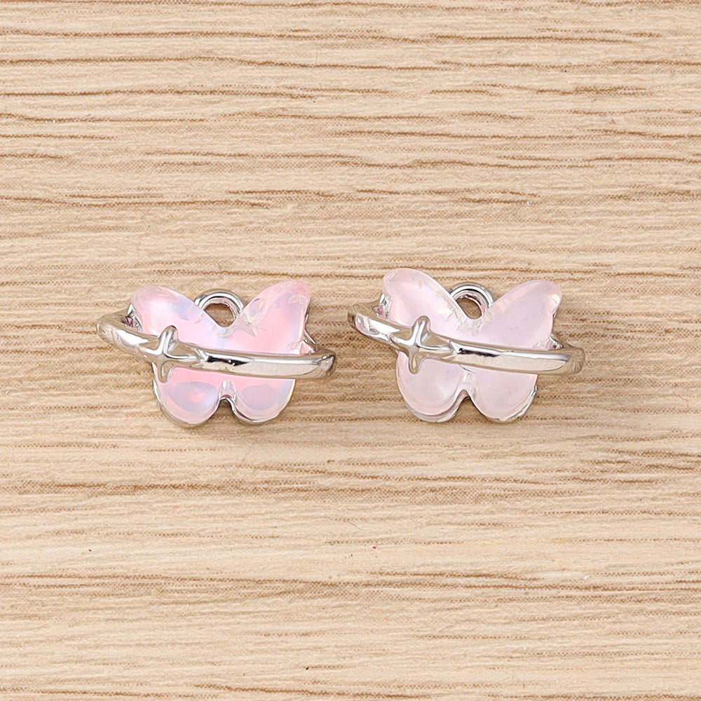 5 pièces par paquet Exquise Strass Flower Accessoires