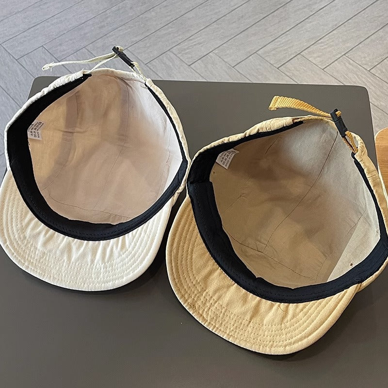 Casquette de baseball de style japonais avec une courte brim