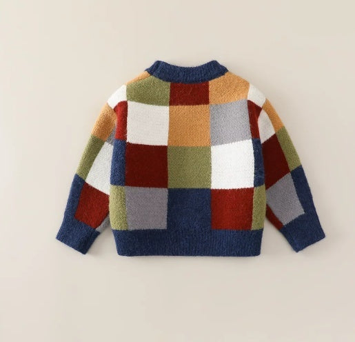 Sweater vintage élégant pour les garçons
