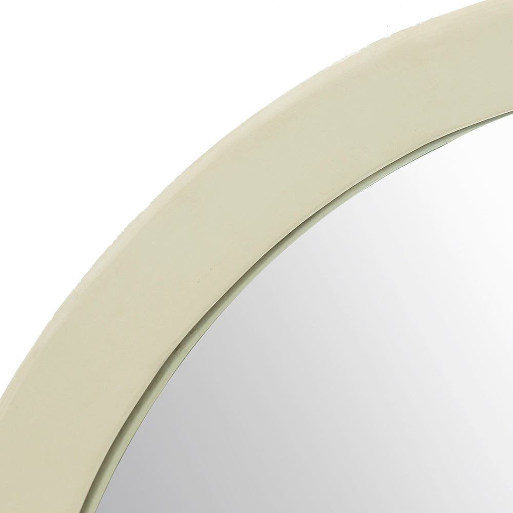 D20x1.5 Style de décoration transitoire Mango mur miroir mural décoratif avec cadre de l'homme solide