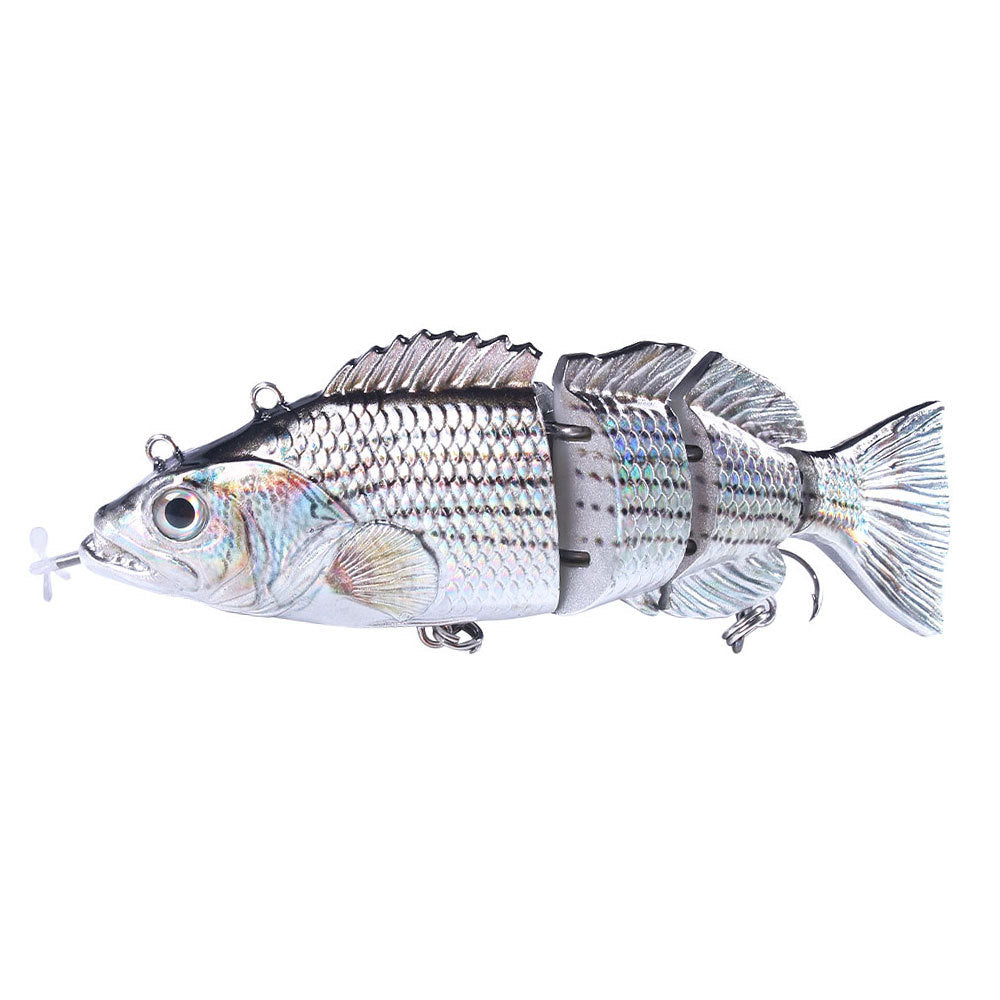 Luya Fausse Lure Knotty Fish 15CM54G Automatique Fish Usb Knotty Fish Aile électrique