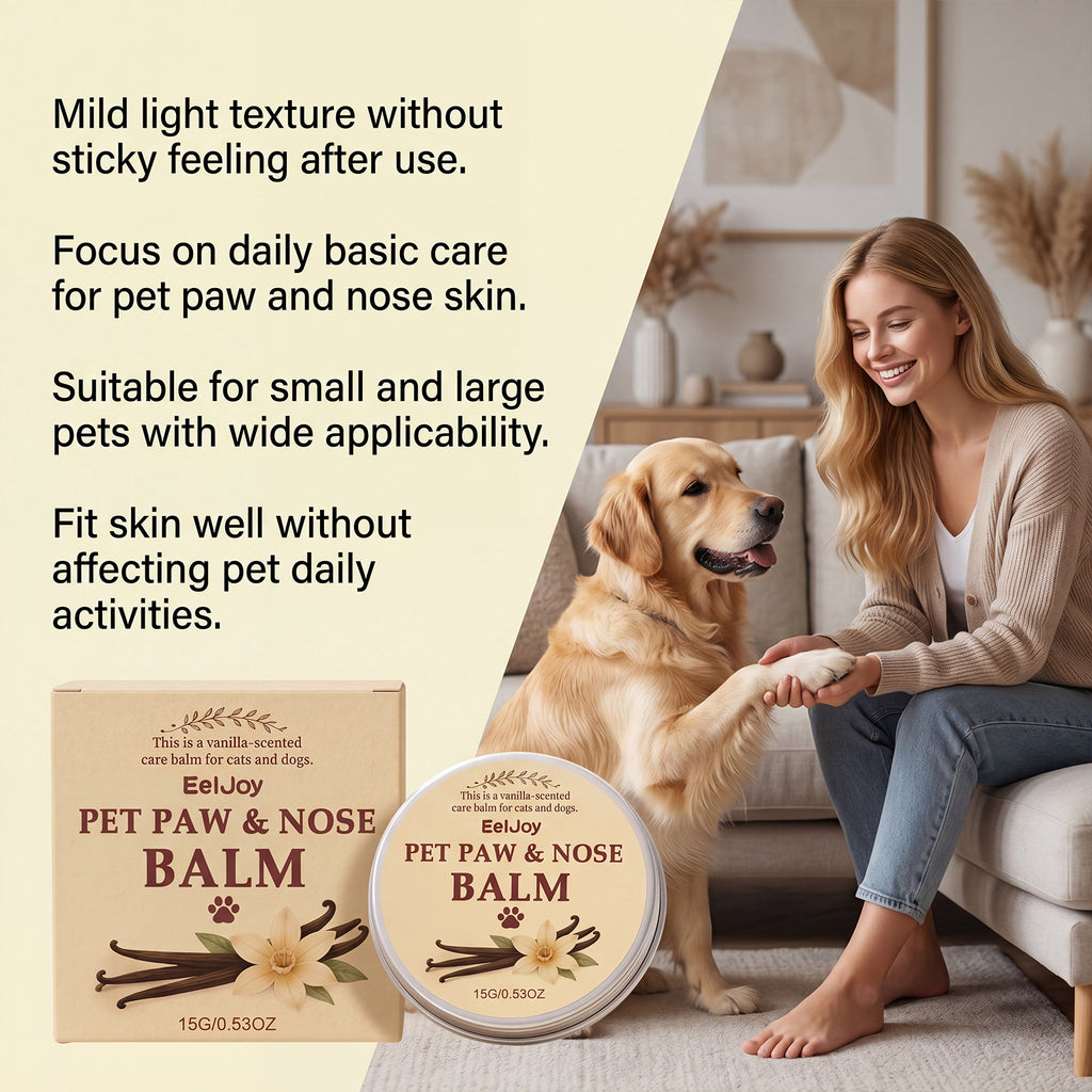 Eeljoy Pet Paw and Nez Care Baume a une texture fine et lisse