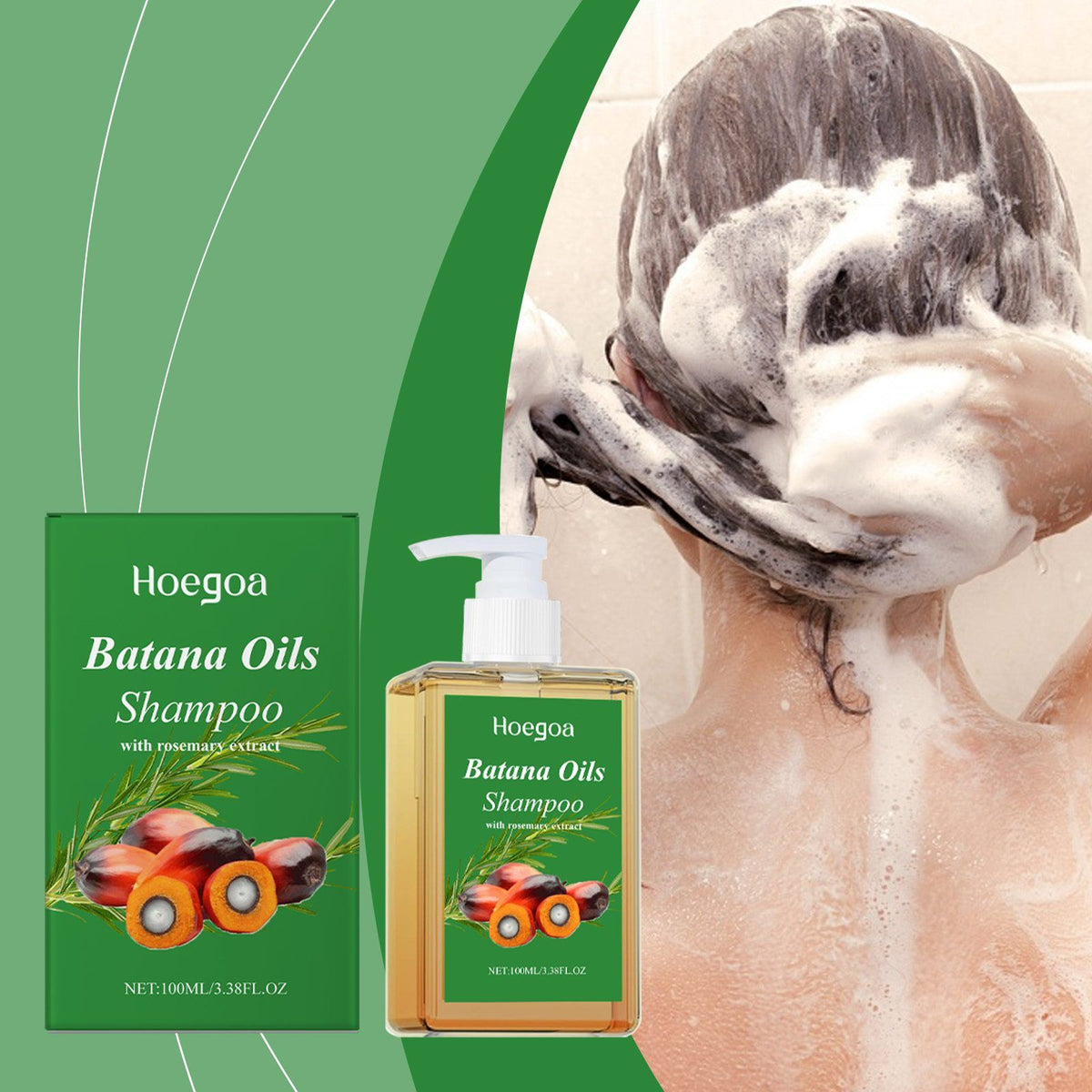 HOEGOA Shampooing capillaire Batana