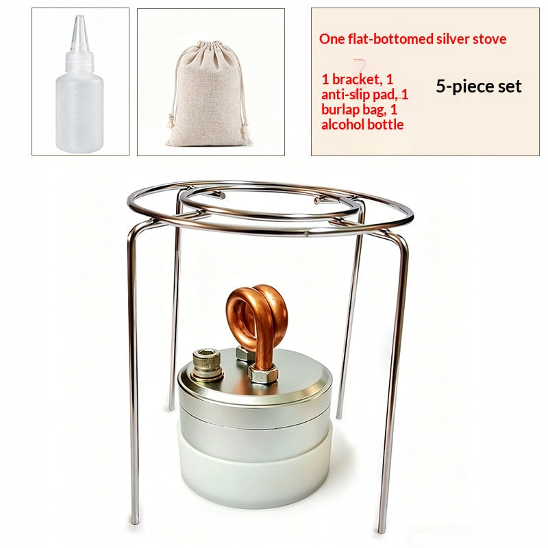 Poêle à alcool Ethanol Vaporize Poêle à thé haute flamme autopressurisante pour le camping
